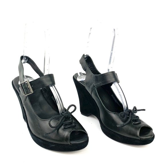 KORK-EASE Bellevue Peep Toe Wedges - Picture 11 of 12